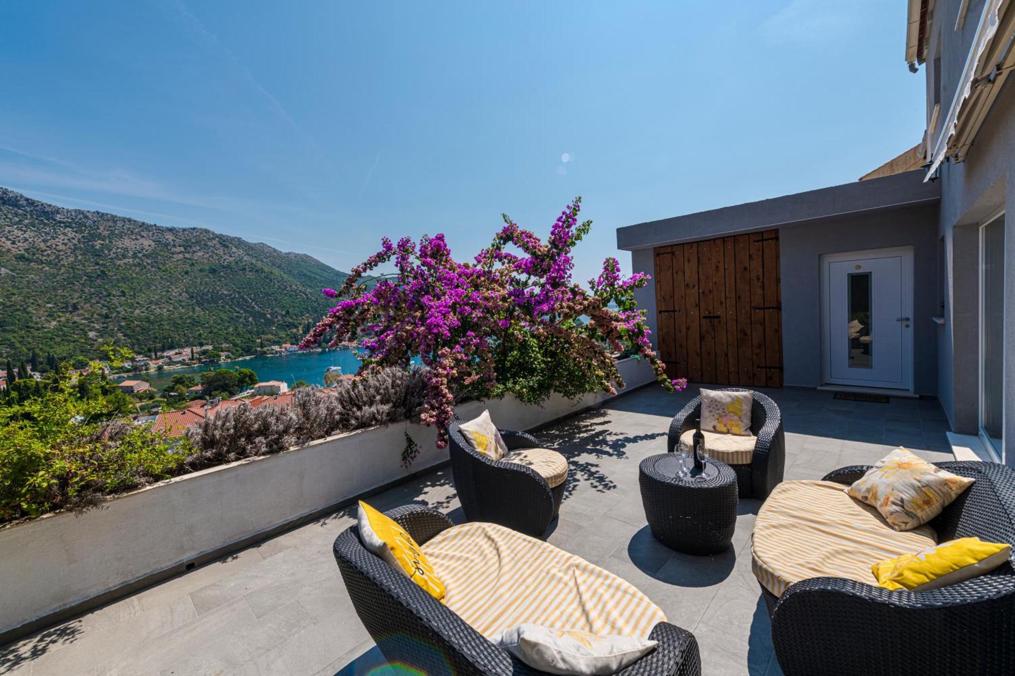 Villa Mardia- Sea View Infinity Pool Built 2023 Zaton (Dubrovnik-Neretva) Exterior foto